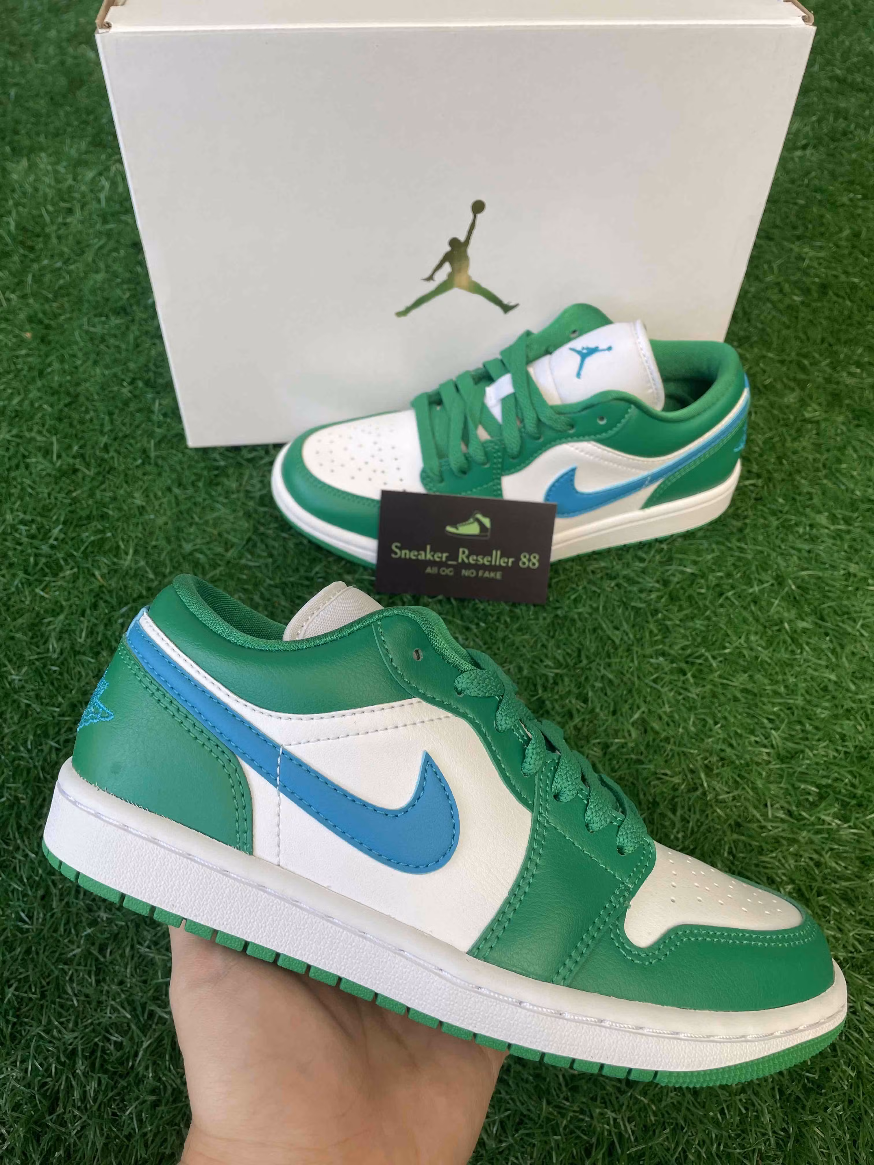 (Women) Air Jordan1 Low 'Lucky Green' DC0774-304 (Women) Air Jordan1 Low 'Lucky Green' DC0774-304